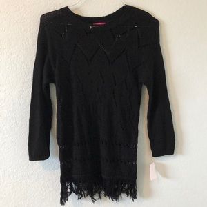 Say What? Black Sweater